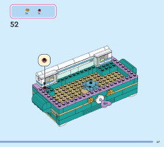LEGO 43229 instructions page 47 – build guide