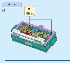 LEGO 43229 instructions page 58 – build guide