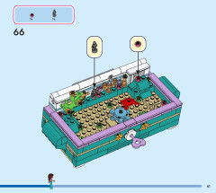 LEGO 43229 instructions page 61 – build guide