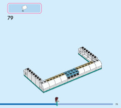 LEGO 43229 instructions page 73 – build guide