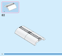 LEGO 43229 instructions page 76 – build guide