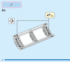 LEGO 43229 instructions page 78 – build guide