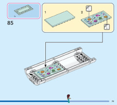 LEGO 43229 instructions page 79 – build guide