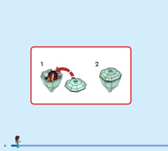 LEGO 43229 instructions page 8 – build guide