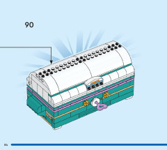 LEGO 43229 instructions page 84 – build guide