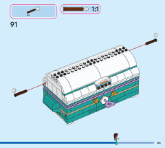 LEGO 43229 instructions page 85 – build guide