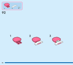 LEGO 43229 instructions page 86 – build guide