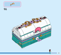 LEGO 43229 instructions page 91 – build guide