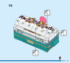 LEGO 43229 instructions page 93 – build guide