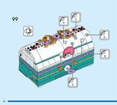 LEGO 43229 instructions page 94 – build guide