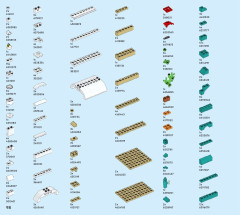 LEGO 43229 instructions page 98 – build guide