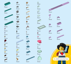 LEGO 43229 instructions page 99 – build guide