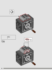 LEGO 43230 instructions page 84 – build guide