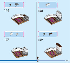 LEGO 43231 instructions page 107 – build guide