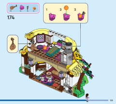 LEGO 43231 instructions page 123 – build guide