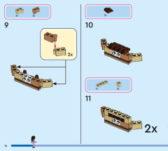 LEGO 43231 instructions page 14 – build guide