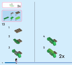 LEGO 43231 instructions page 16 – build guide