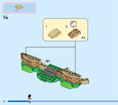 LEGO 43231 instructions page 18 – build guide