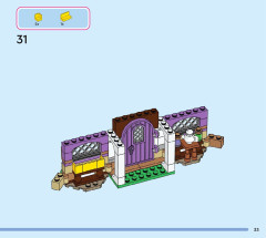 LEGO 43231 instructions page 33 – build guide