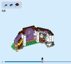 LEGO 43231 instructions page 44 – build guide