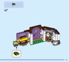 LEGO 43231 instructions page 45 – build guide