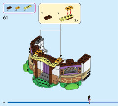 LEGO 43231 instructions page 56 – build guide