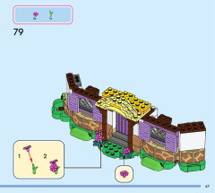 LEGO 43231 instructions page 67 – build guide