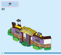 LEGO 43231 instructions page 70 – build guide
