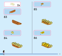 LEGO 43231 instructions page 71 – build guide
