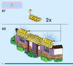 LEGO 43231 instructions page 72 – build guide