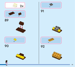 LEGO 43231 instructions page 73 – build guide