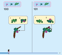 LEGO 43231 instructions page 77 – build guide
