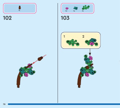 LEGO 43231 instructions page 78 – build guide