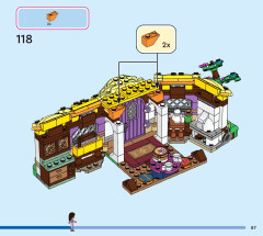 LEGO 43231 instructions page 87 – build guide