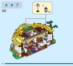 LEGO 43231 instructions page 98 – build guide