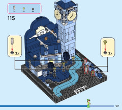 LEGO 43232 instructions page 107 – build guide