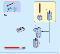 LEGO 43232 instructions page 43 – build guide