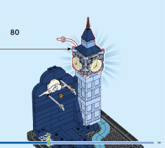 LEGO 43232 instructions page 79 – build guide