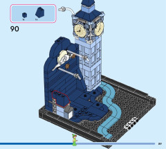 LEGO 43232 instructions page 89 – build guide