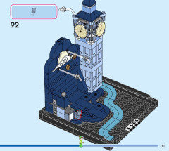LEGO 43232 instructions page 91 – build guide