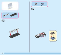 LEGO 43232 instructions page 92 – build guide