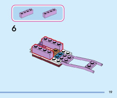 LEGO 43233 instructions page 19 – build guide