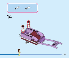 LEGO 43233 instructions page 27 – build guide