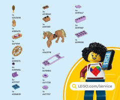 LEGO 43233 instructions page 43 – build guide