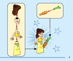 LEGO 43233 instructions page 5 – build guide