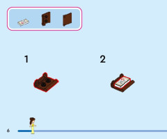 LEGO 43233 instructions page 6 – build guide