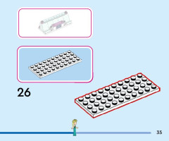 LEGO 43234 instructions page 35 – build guide