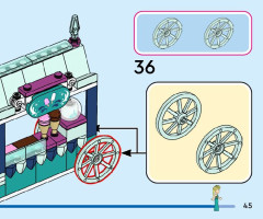 LEGO 43234 instructions page 45 – build guide