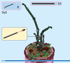 LEGO 43237 instructions page 100 – build guide