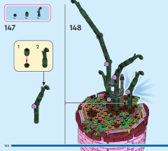 LEGO 43237 instructions page 102 – build guide